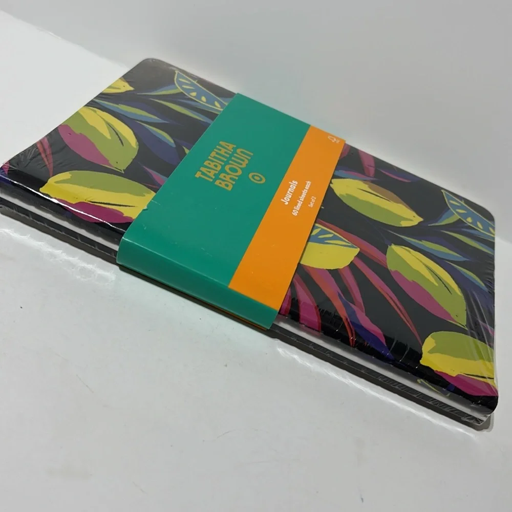 Tabitha Brown LIMITED EDITION Lemon Print Soft Cover Journal Set